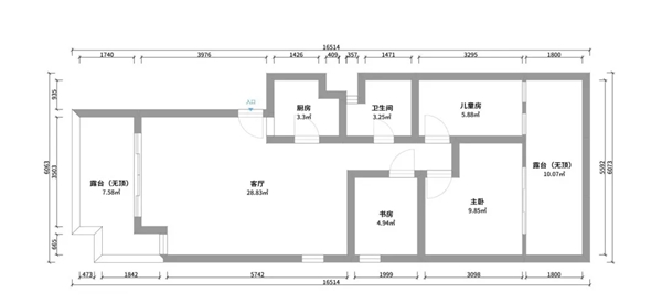 尚品宅配|阳台改卫生间，还装个玻璃洗衣房？！这75㎡老破小学区房真让人惊掉下巴！