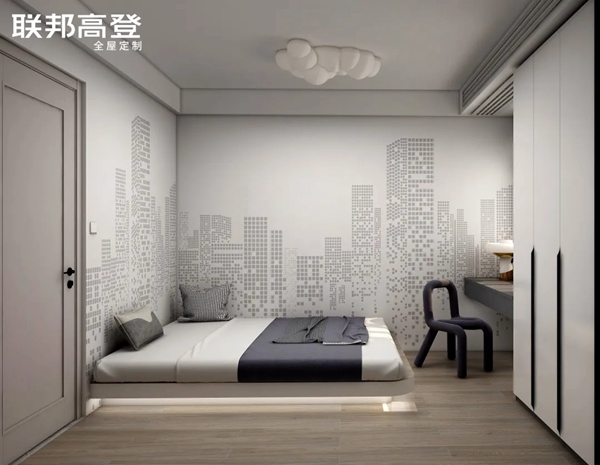 联邦高登全屋定制|120m²来自三口之家,一份简约至美 联邦高登全屋定制|120m²来自三口之家,一份简约至美