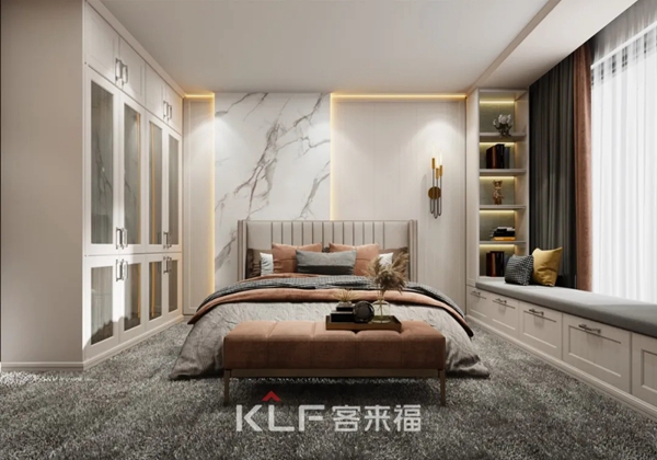 客来福全屋定制全新展厅产品亮相丨材质与工艺的创新，演绎现代美学场景