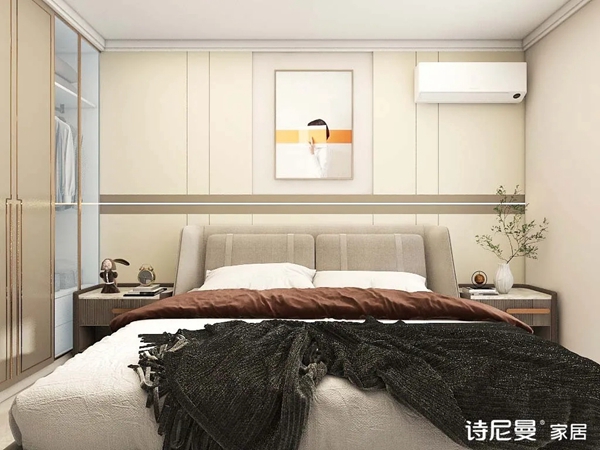 诗尼曼全屋定制|精选了15款女生超爱的卧室背景墙，这颜值的卧室太叫人羡慕了！