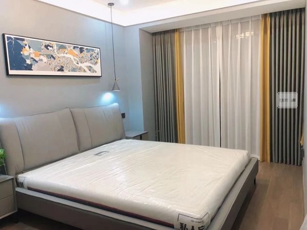如鱼得水窗帘精品|卧室窗帘这样搭，美极了！​​