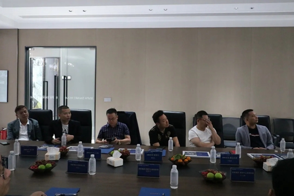 CBD家居董事及领导一行莅临BSPH宝思派智能家居参观交流 CBD家居董事及领导一行莅临BSPH宝思派智能家居参观交流