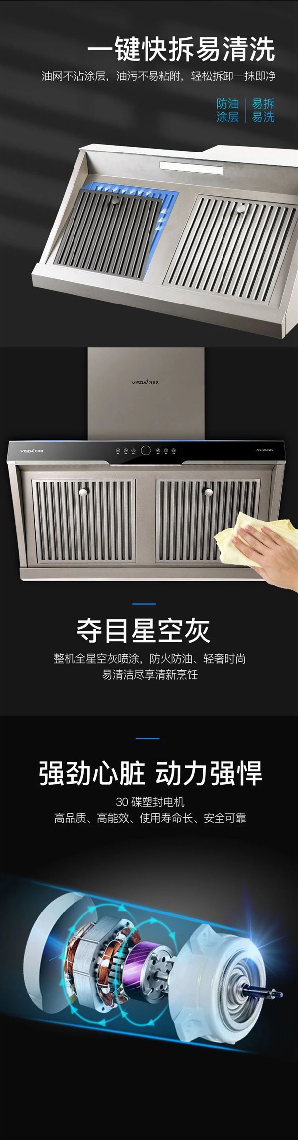 万事达厨卫丨有了它再也不用担心油污问题了
