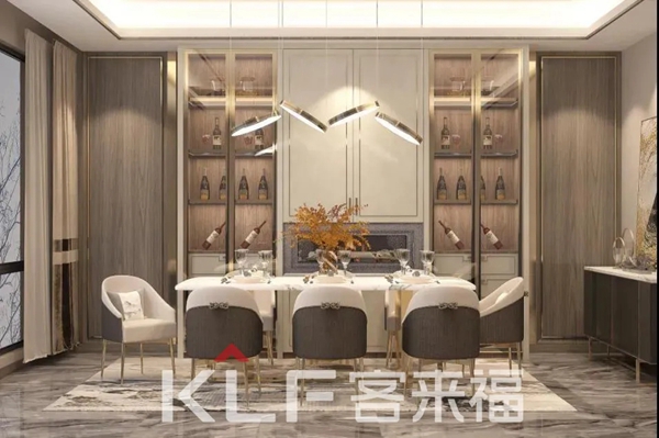 客来福全屋定制:十月不可错过的新潮极简酒柜设计