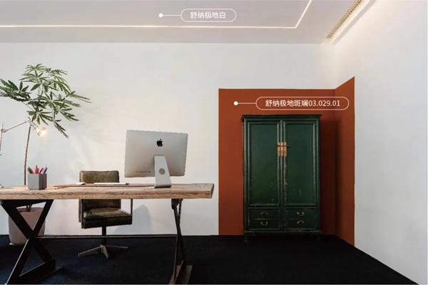 舒纳沃恩漆(乳胶漆)案例|几何色块构建形式美