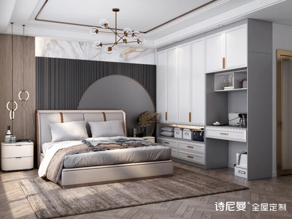 诗尼曼全屋定制|这小两口的148㎡ 新婚之房，居然整个小区都在偷学！