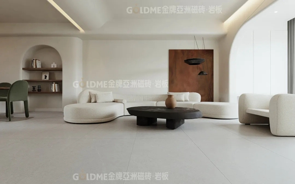 金牌亚洲瓷砖全案：这套侘寂风空间破防了