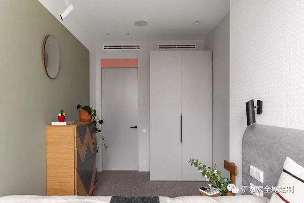 伊为家全屋定制：90㎡时尚彩色公寓，家就该这样充满活力