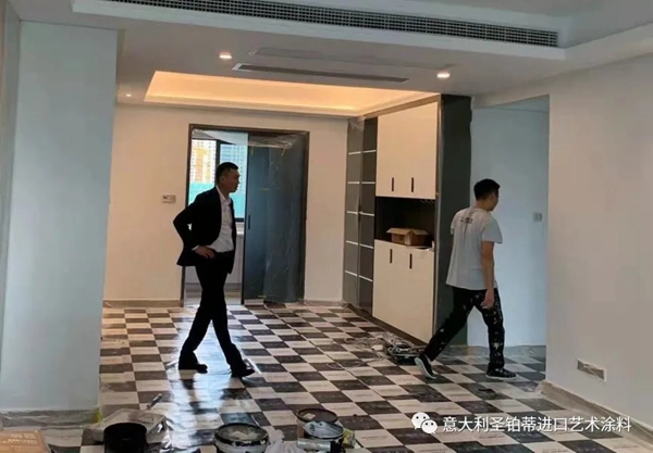 圣铂蒂工地抽查 注重每一个细节