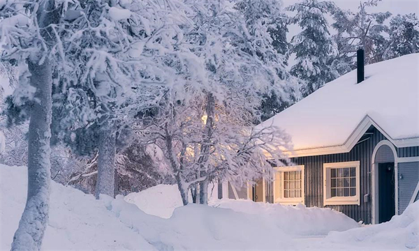 博格门窗：冬风舞小雪，屋中暖如春。