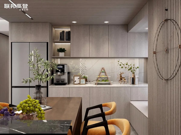 联邦高登全屋定制|150m²简约治愈风，想象中的家在这里实现了！