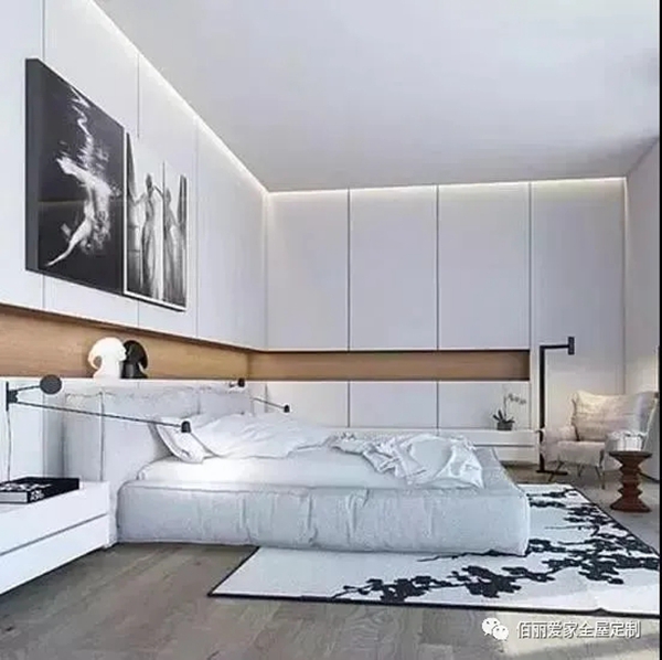 佰丽爱家全屋定制|小户型床头储物设计实例