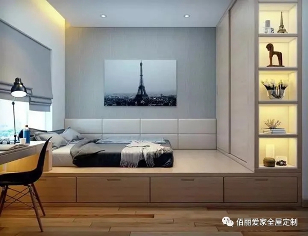 佰丽爱家全屋定制|榻榻米组合案例分享