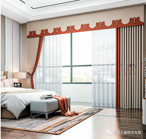 卷帘人窗帘文化馆|温柔风的窗帘，你不心动吗