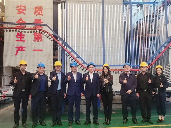 高登铝材|江苏省新沂市市长李胜一行莅临现场调研