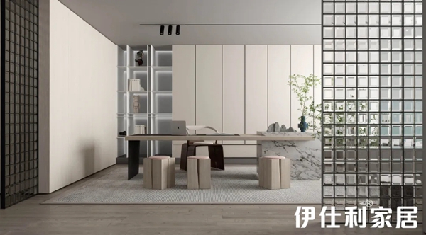 伊仕利家居新品书房 | 自然又实用的设计，超治愈！