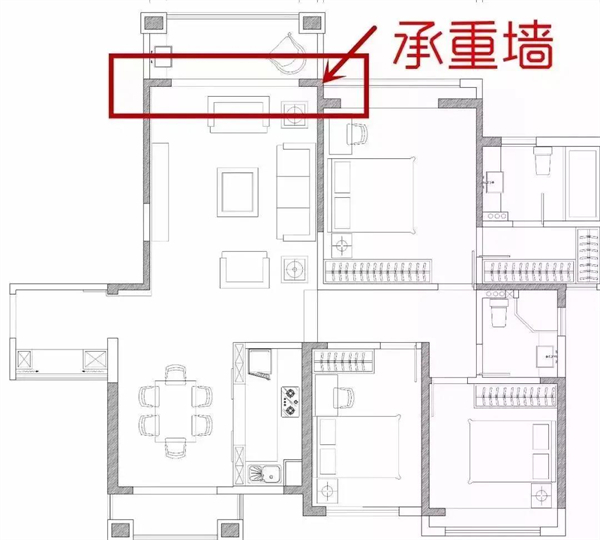 GWINT格温特门窗定制告诉你，封阳台怎样识别承重墙，客厅和阳台什么情况下才能打通