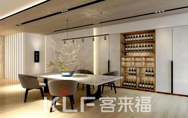 客来福全屋定制:十月不可错过的新潮极简酒柜设计