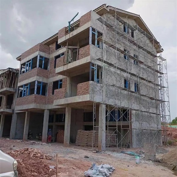 伊美德门窗江西项目，多座自建房门窗火热安装中