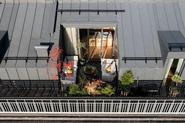 德瑞邦全屋定制|90㎡带露台的阁楼 摇身一变成精致的公寓