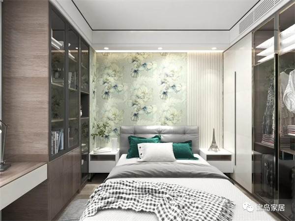 宝岛家居:110m²现代风格装修,颜色碰撞搭出新设计 宝岛家居:110m²现代风格装修,颜色碰撞搭出新设计