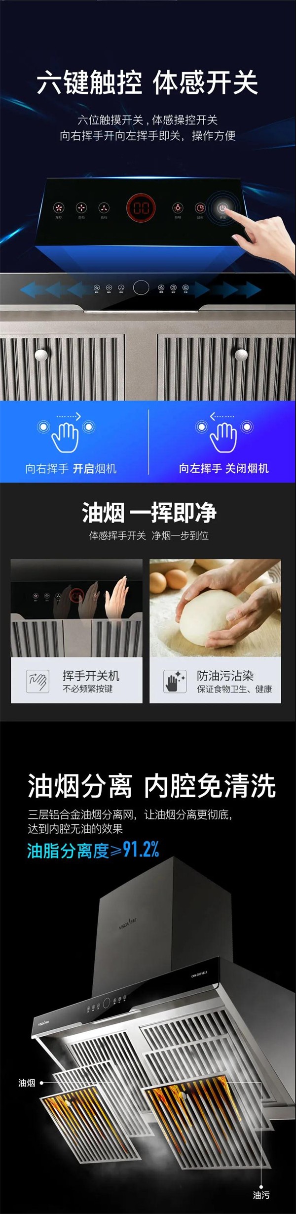 万事达厨卫丨有了它再也不用担心油污问题了
