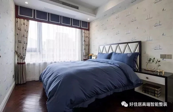 好佳居|这种床头墙布真的很漂亮！