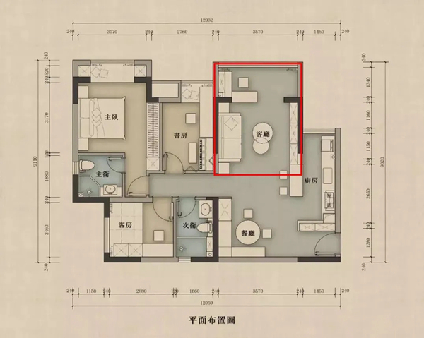 德瑞邦全屋定制：89㎡爆改三居 美哭我的新中国式审美