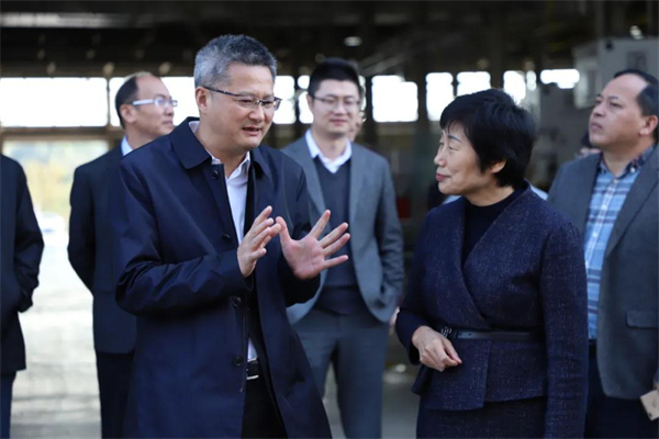 亿田集成灶丨嵊州市委书记徐建役一行赴企调研