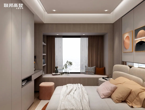 联邦高登全屋定制|150m²简约治愈风，想象中的家在这里实现了！