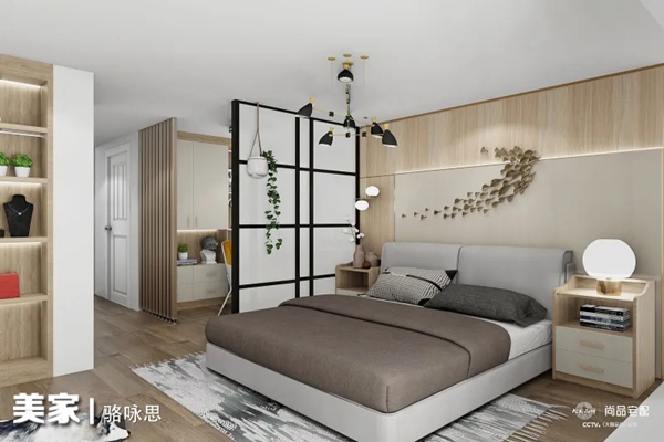 尚品宅配|主卧带衣帽间，还有2个书房，这家50㎡温馨婚房，我直接看跪了！