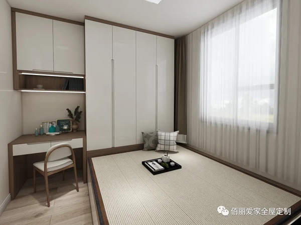 佰丽爱家全屋定制|榻榻米组合案例分享