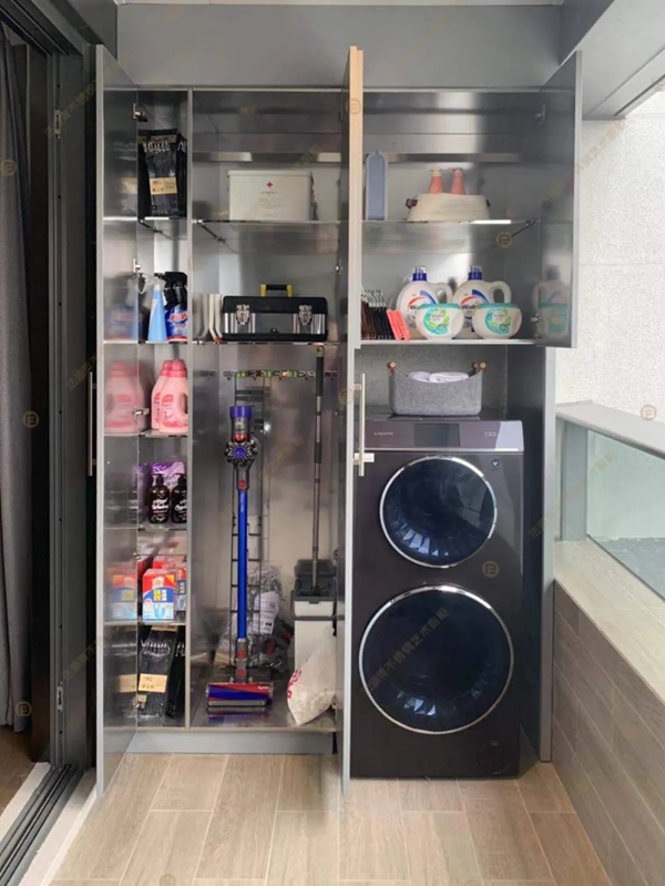 法迪奥不锈钢艺术家居 | 阳台利用好，家里多出一间房！