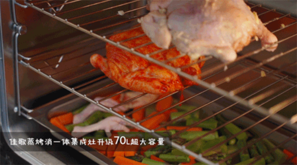 佳歌集成灶带你了解蒸烤一体集成灶的烤箱有多专业