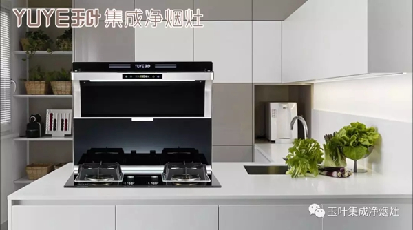 玉叶集成灶|厨房焕新，让美食当搭配好厨房