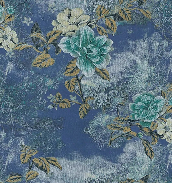 格林馨语|质感升级的提花墙布，成就美丽的美式雅居。
