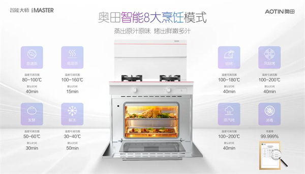 奥田集成灶东方精灵ZKT5-AI一机为您解决N多厨房烦恼！