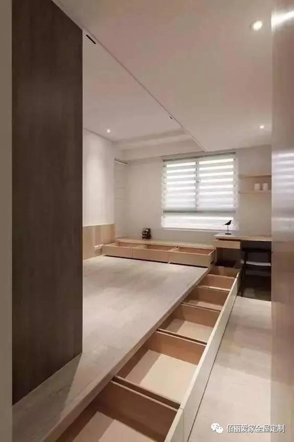 佰丽爱家全屋定制|榻榻米组合案例分享