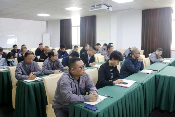 德诺特高端安全门:万嘉集团召开品质分析会