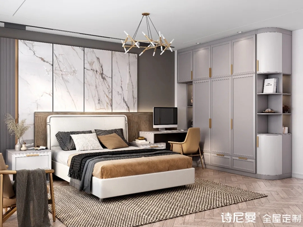 诗尼曼全屋定制|这小两口的148㎡ 新婚之房，居然整个小区都在偷学！