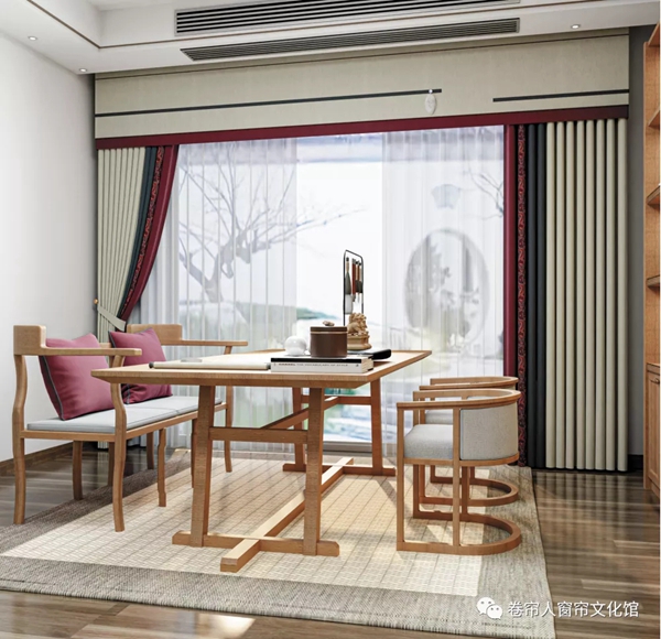 卷帘人窗帘文化馆|温柔风的窗帘，你不心动吗