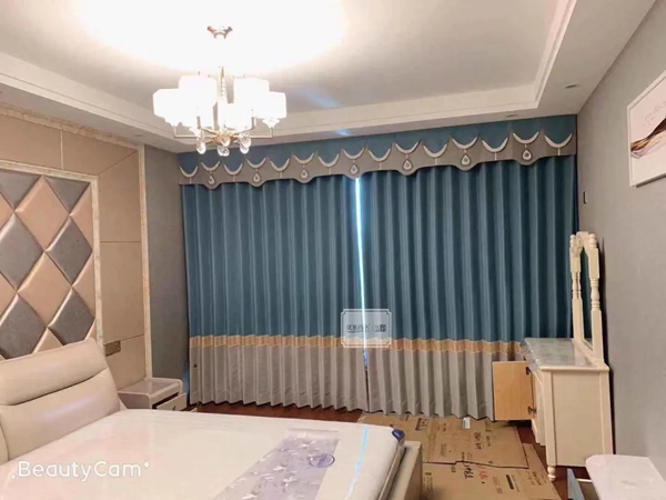 如鱼得水窗帘精品|卧室窗帘这样搭，美极了！​​