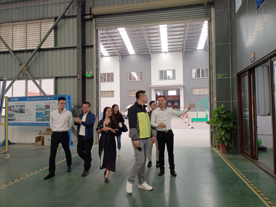 北京WE国际建筑设计中心、十间坊考察团莅临新帝豪门窗总部参观交流！