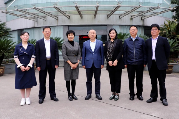 亿田集成灶|浙江省政协副主席周国辉一行莅临调研亿田!