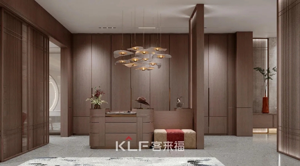 客来福全屋定制一眼万年的123m²中式东方系列