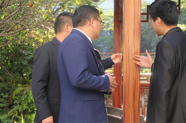高登铝材|江苏省新沂市市长李胜一行莅临现场调研