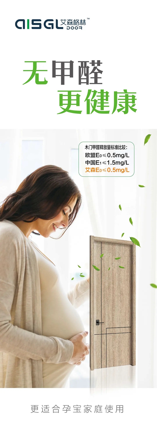 艾森木门：家居装修从一扇净醛木门开始