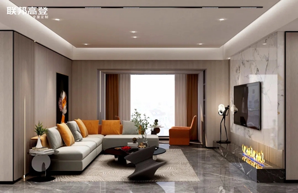 联邦高登全屋定制|150m²简约治愈风，想象中的家在这里实现了！