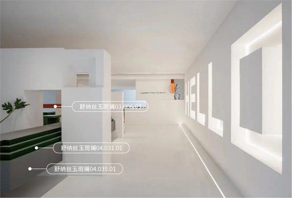 舒纳沃恩漆(乳胶漆)案例|几何色块构建形式美