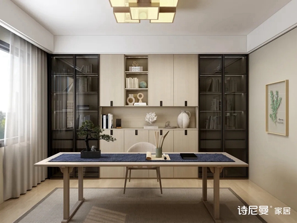 诗尼曼全屋定制|原木风到底有多美,看到这个阳台我就把持不住了!